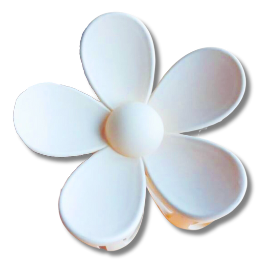 Daisy Hair Claw - Cream